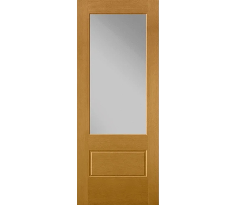 Allentown 3 Quaters Light Fiberglass Entry Door