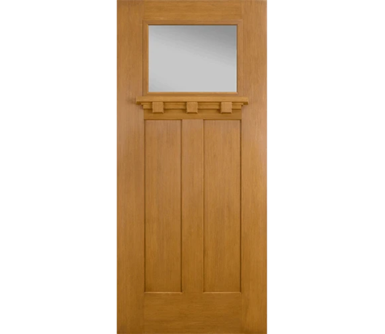 Allentown Craftsman Light Fiberglass Entry Door