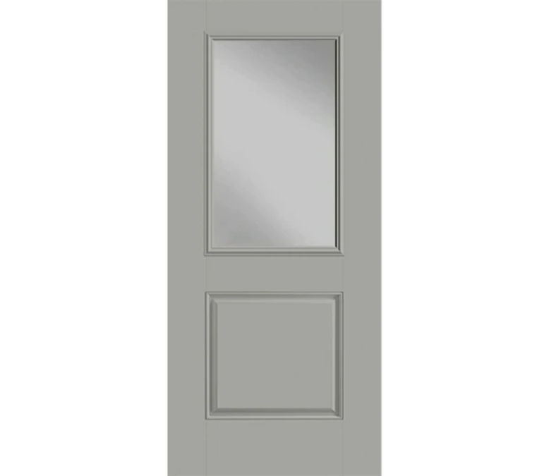 Allentown One Half Light 1 Panel Fiberglass Entry Door