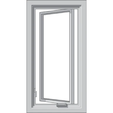 Allentown Pella Hurricane Shield Series Vinyl Casement Window