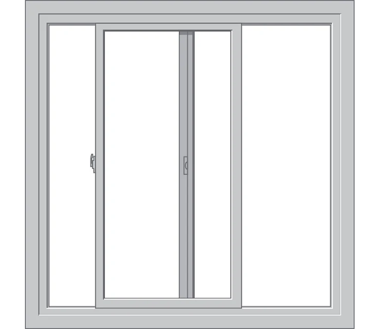 Allentown Pella Hurricane Shield Series Vinyl Sliding Window